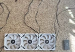 Corsair CO-9050092-WW 3-PACK 120MM White Rgb Pwm Case Fans 1500RPM. Fixed Price $30.00.