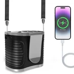 15000MAH Portable Waist Fan Rechargeable, 7 Speeds 10000RPM Neck With Led.... Fixed Price $23.81.