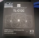 Thermalright TL-C12C X3 Cpu 120MM Case Cooler Fan, 4PIN Pwm Silent Computer. Fixed Price $15.00.