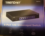 Trendnet TEG-S708, 8-PORT 10G Switch. Fixed Price $370.00.