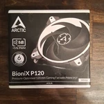 Arctic Bionix P120 Pressure Optimised 120MM Gaming Fan With Pwm Pst - White. Fixed Price $13.57.