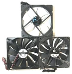 New Computer Case Fan 12 V DC/140 Mm- Black Choice. Fixed Price $18.99.