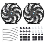 Batoneco 14" Electric Radiator Cooling Fan Mount Kit 12V 90W 900 Cfm Slim. Fixed Price $76.42.