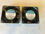 2 Computer Fans 115 Volt Globe Motors Nos Never Installed. Fixed Price $39.00.