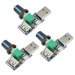 3PCS 5W Usb Fan Air Volume Speed Stepless Governor Module Contro. Fixed Price $15.52.