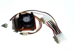 Socket 3 Or 5 486 Cpu Cooler Heatsink W/ Ball Bearing Fan Vintage Molex New. Fixed Price $15.18.