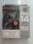 Thermaltake Riing 14 High Static Pressure Led White Radiator Fan. Fixed Price $16.00.