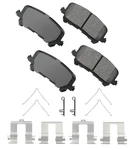 Akebono - ACT1281 Proact Ultra Bps, Grey. Fixed Price $49.99.