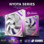Asiahorse Nyota 120MM Argb White Fan 3 Pack New Original Box Free Shipping. Fixed Price $26.95.