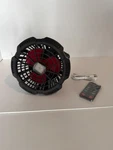 Car Truck Usb Fan W/ Led Light Remote Control Vehicle Cab Cooling. Fixed Price $7.00.