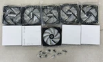 Lot Of 10 Cooling 120MM Rgb Case Fan 1500RPM Pwm ID-12025M12S. Fixed Price $49.99.