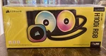 Corsair Icue Link H100I Rgb 240MM Black Liquid Cpu Cooler 120MM CW-9061013-WW. Fixed Price $65.00.