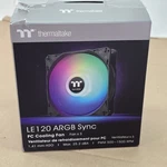 Thermaltake LE120 Argb Sync Pc Cooling 3-FAN Pack (CL-F204-PL12SW-A). Fixed Price $44.99.