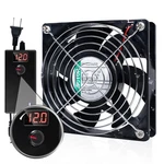 IP68 120MM Waterproof Fan With Led Voltage Display Speed Controller, 110V Ac .... Fixed Price $28.68.