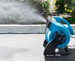 Xpower FM-48 Outdoor Cooling And Misting Fan 600CFM 1.2AMPS 120V Pivoting Head. Fixed Price $73.89.