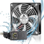 Gdstime 120MM Fan With Speed WATERPROOF-1225 W/ Controller. Fixed Price $39.25.
