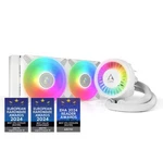 Arctic Liquid Freezer Iii 240 A-rgb White Pc Water Cooler Aio Cooling Cpu. Fixed Price $81.62.