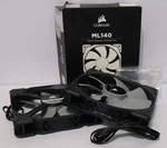 Corsair ML140 140MM Premium Magnetic Levitation Fan - 2 Pack. Fixed Price $29.70.
