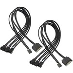 Sata 3 Pin 4 Pwm Fan Adapter Splitter Hub For 12V Desktop Computer Cooler. Fixed Price $16.64.