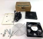 Global Industrial 249189 Computer Cabinet Ac Axial Fan Kit IGE12025S1H *read. Fixed Price $29.99.