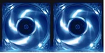 2X Evercool CLB-12025-4LD2 120MM 25MM Computer Case Blue Quad Led Cooling Fan. Fixed Price $12.99.