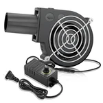 97MM X 33MM Bbq Blower Fan 12V With 120V 240V Ac Plug Variable Speed Controlle. Fixed Price $27.23.