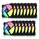 15PACK 120MM Argb Fans Up To 1600 Rpm Computer Case Color 4PIN Pwm Gaming Pc. Fixed Price $58.99.