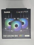 Sama YE1203W Pwm Argb Case Fans 120MM White 3XPACK High Airflow Noise. Fixed Price $22.99.