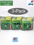 3-PACK: New Evercool Green Quiet 16DBA 90MM 3PIN Pc Case Cooling Fan EGF-9. Fixed Price $24.00.