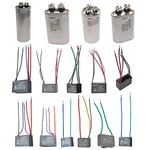Hqrp CBB61 250VAC Ceiling Fan / CBB65 370-440VAC Dual Run Motor Start Capacitors. Fixed Price $11.95.