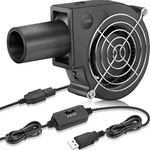 Gdstime 97MM X 33MM Usb Blower Fan With Speed Control, Small 5V Brushless Cen. Fixed Price $44.67.