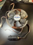Zalman Quiet Cpu Cooler 2-BALL Bearing Fan. Fixed Price $50.00.