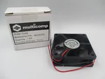 Multicomp (MC36295) 60MM, 12VDC, 19CFM, 29DBA Wire Lead Axial Fan. Fixed Price $16.95.