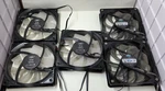 Lot Of 5 120MM Case Fans Rgb Deepcool CF120 Cooler Master. Fixed Price $16.32.