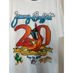 Jimmy Buffett 20 Year Anniversary Pirate Shirt Fan Gift White S-4XL BL044. Fixed Price $21.99.
