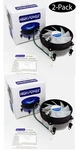 2PACK New Amd Ryzen Socket AM4 AM5 Blue 12-LED Pwm 4PIN Fan Gaming Pc Cpu Cooler. Fixed Price $25.75.