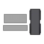 Lian LAN3-1X Dust Filter Kit (black) For Lancool Iii -express Ship-. Fixed Price $36.32.
