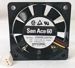 San Ace 109P0612H701 High Speed 60X60X15MM Case Fan 14.1CFM 4100RPM 12VDC 3-PIN. Fixed Price $14.99.