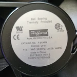 Hoffman A-6AXFN 6IN Round Axial Fan 115VAC 50/60HZ 200/240 Cfm. Fixed Price $75.00.