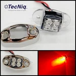 Tecniq Red Led Oval Dragon Light Accent Boat Motorcycle Ss Case Usa D14 Mini. Fixed Price $8.54.