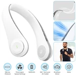 Portable Neck Fan 3 Speed Silence Blade-less Security Powerful Cooling Usa. Fixed Price $31.95.