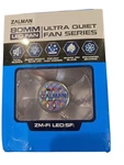 Zalman 80MM Ultra Silent Fan ZM-F1 (sf) 12V Shark Fin New Box (227). Fixed Price $9.52.