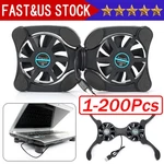 Dual Usb Cooling Pad Foldable Slim Fans Cooler Stand For Laptop Notebook Lot. Fixed Price $325.84.