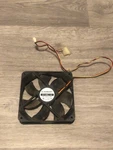 Two (2) Alienware D12BL-12 Desktop Computer Fans (untested). Fixed Price $20.00.