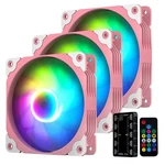 Vetroo 3-PACK Computer Case Fan Address Rgb & Pwm 120MM-HDB, Pink. Fixed Price $46.99.