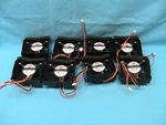 8 Used Cheng Home Electronics Supered 24VOLT Fans CHA6024DSN-OF .14 Amp. Fixed Price $79.00.