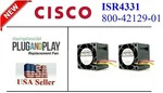 2X Replacement (fans Only) For Cisco ISR4331 800-42129-01; 700-45498-01. Fixed Price $49.95.
