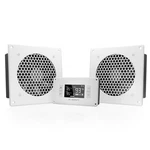 Ac Infinity Airplate T8 White, Quiet Cooling Dual-fan System 6 With Thermosta.... Fixed Price $187.74.