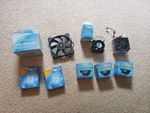 Cyber Cooler And Masscool Fan Lot Free Shipping! 8W501B1M3G FD08025B133/4. Fixed Price $49.99.