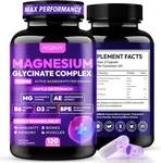 Magnesium Glycinate Complex 1150MG - Gentle Stomach High Absorption. Fixed Price $17.99.